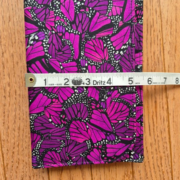 Pineda Covalin Monarch Butterfly Clutch Bag with Removeable Wrist Chain - Picture 11 of 13